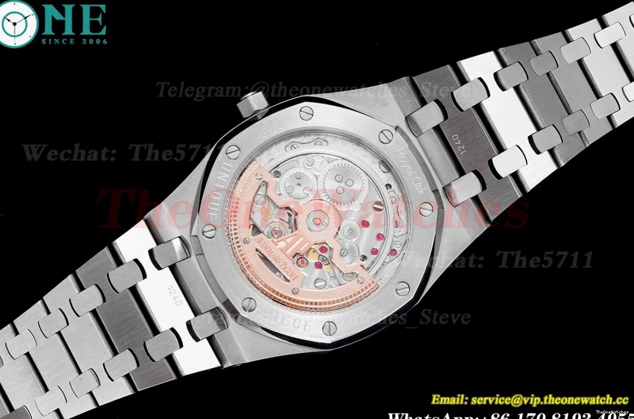 Textured A2121 Grey Dial BF 15202 39mm SS SS Oak Royal 0421